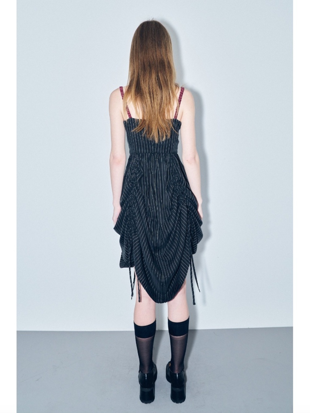 Fashion Brand Company Pirate Queen Tencel Stripe Dress - Picture 2 of 6